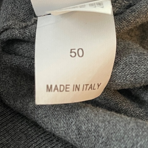 SOLD Brunello Cucinelli Suede Elbow Patch Crew Sweater - Picture 2 of 5
